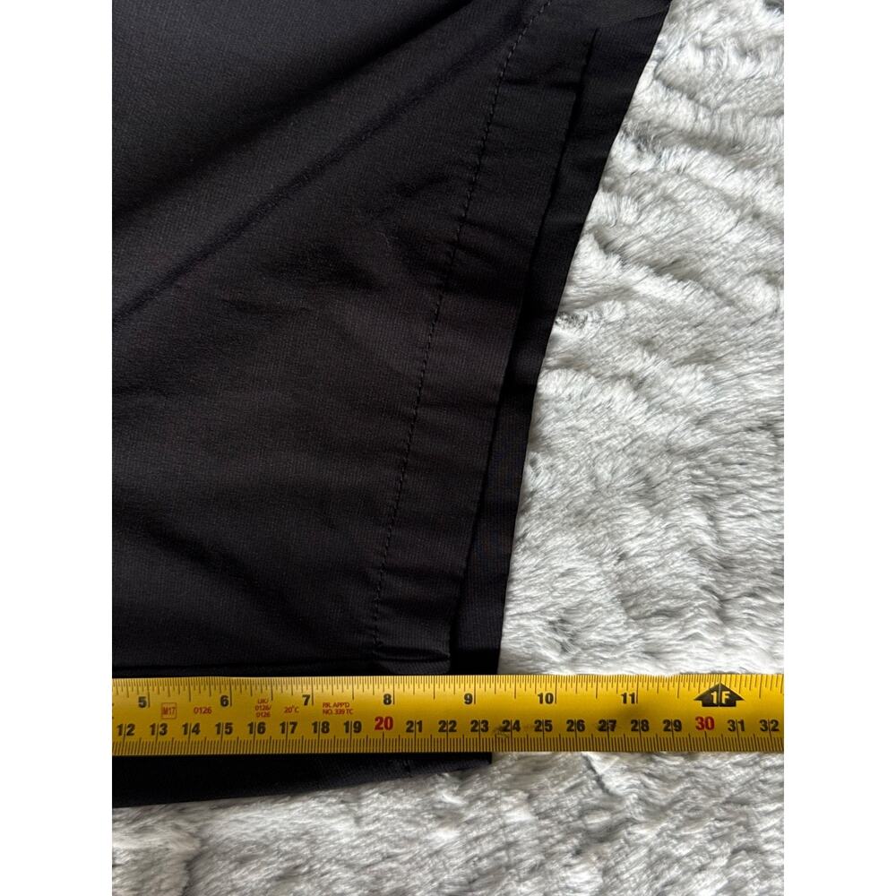 Banana Republic Black Flat Front Shorts Men Size 38 Quiet Luxury Elevated Basics - Picture 7 of 7